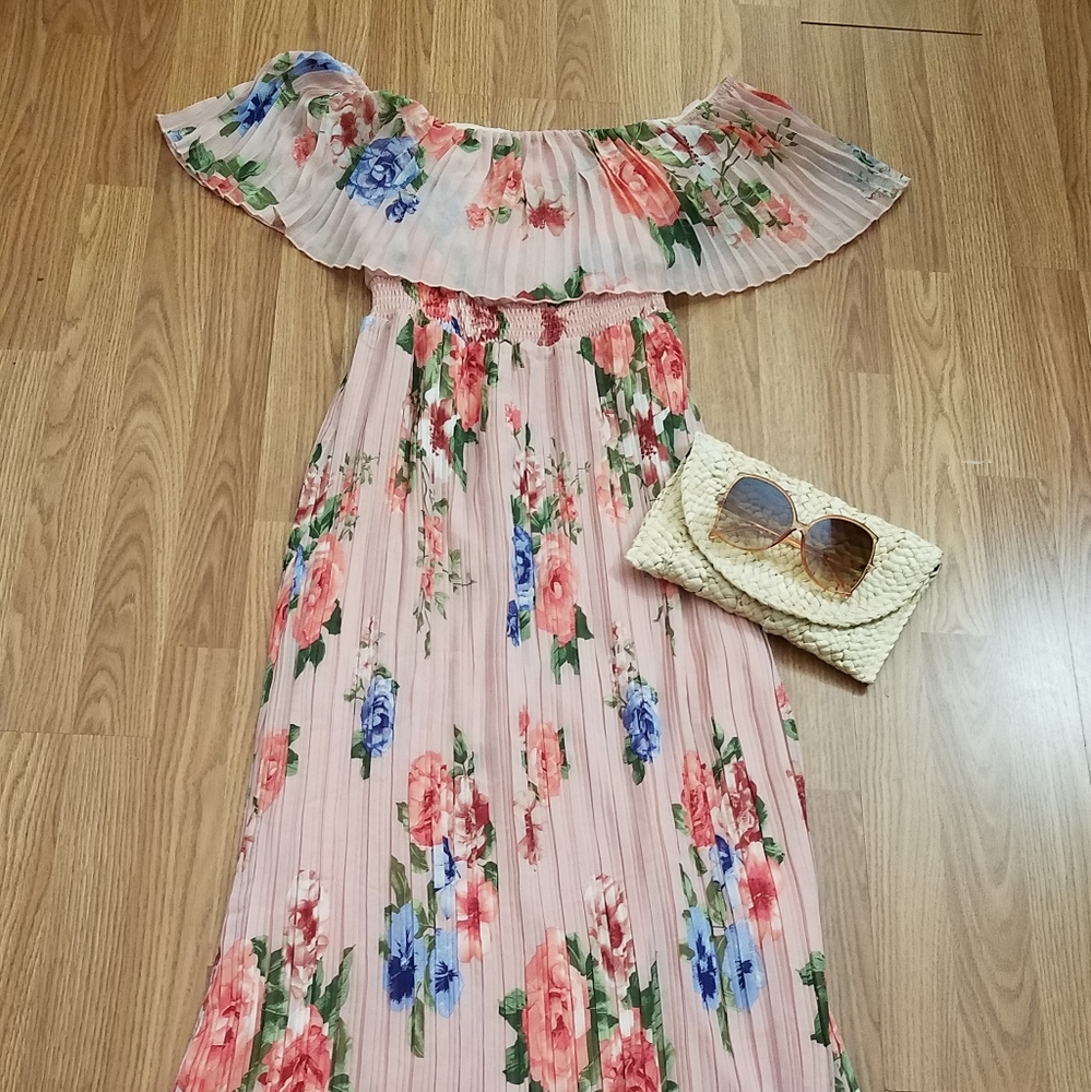 Floral maxi dress
